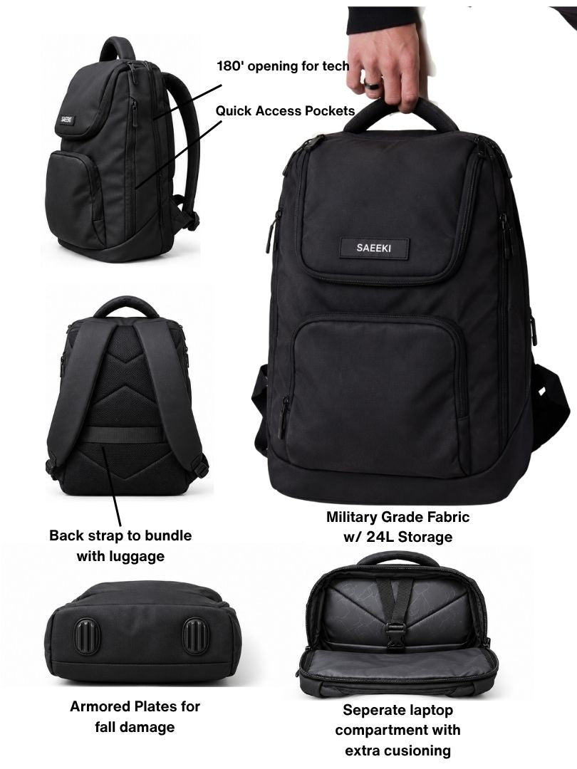 The Saeeki Kuro Backpack