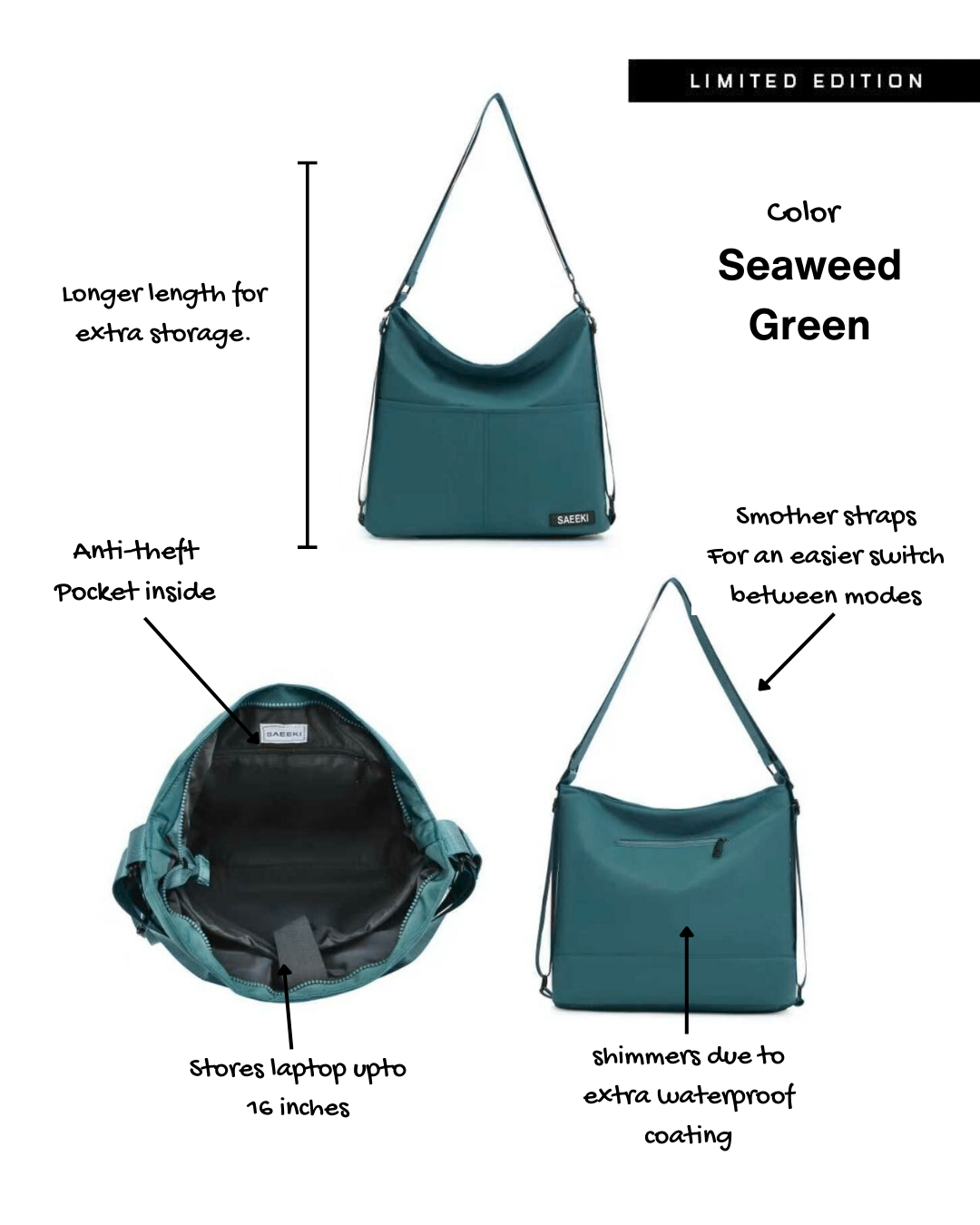 The Everyday Bag - By Saeeki