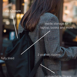 The Everyday Bag - Black - Safelye