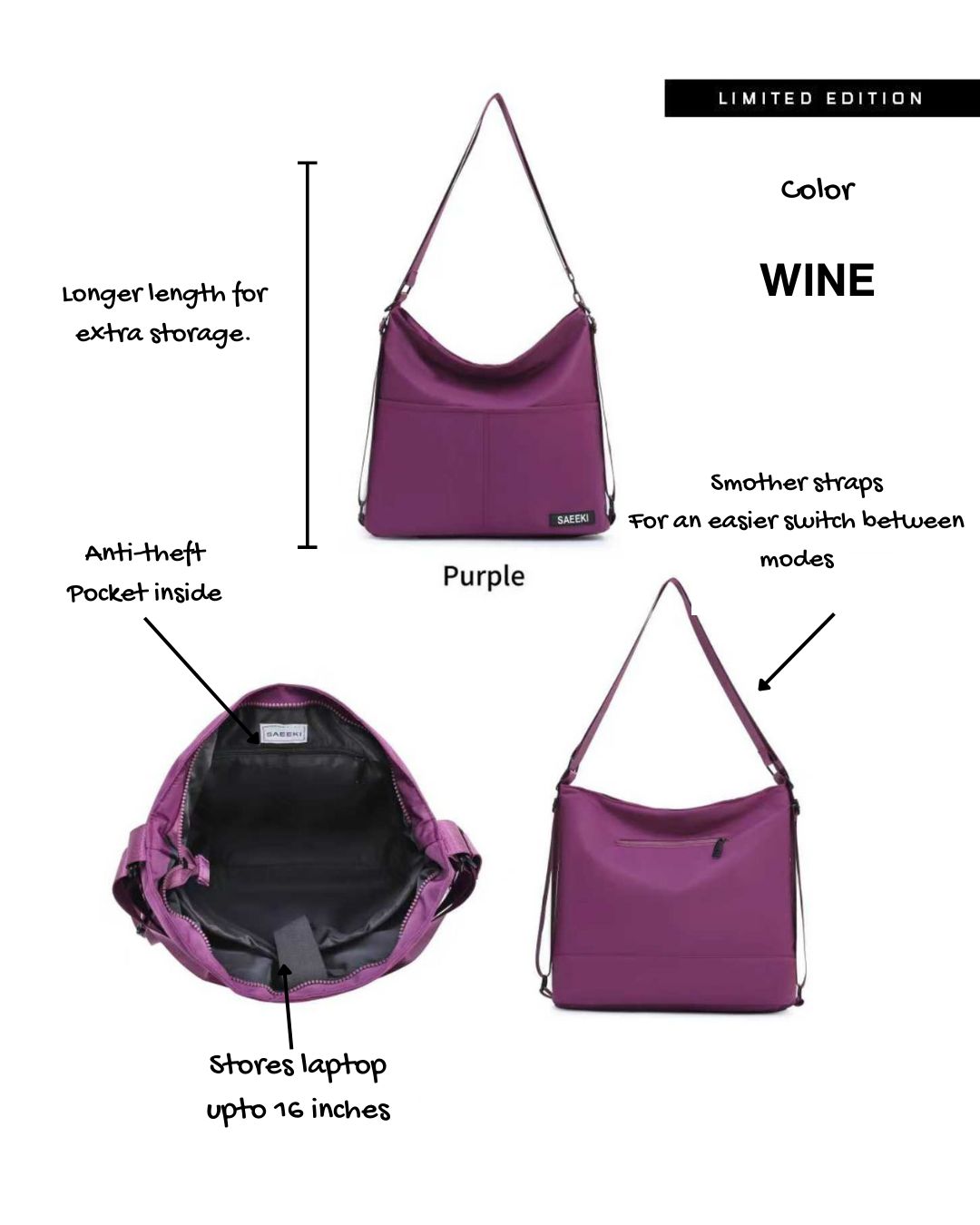 The Everyday Bag - By Saeeki